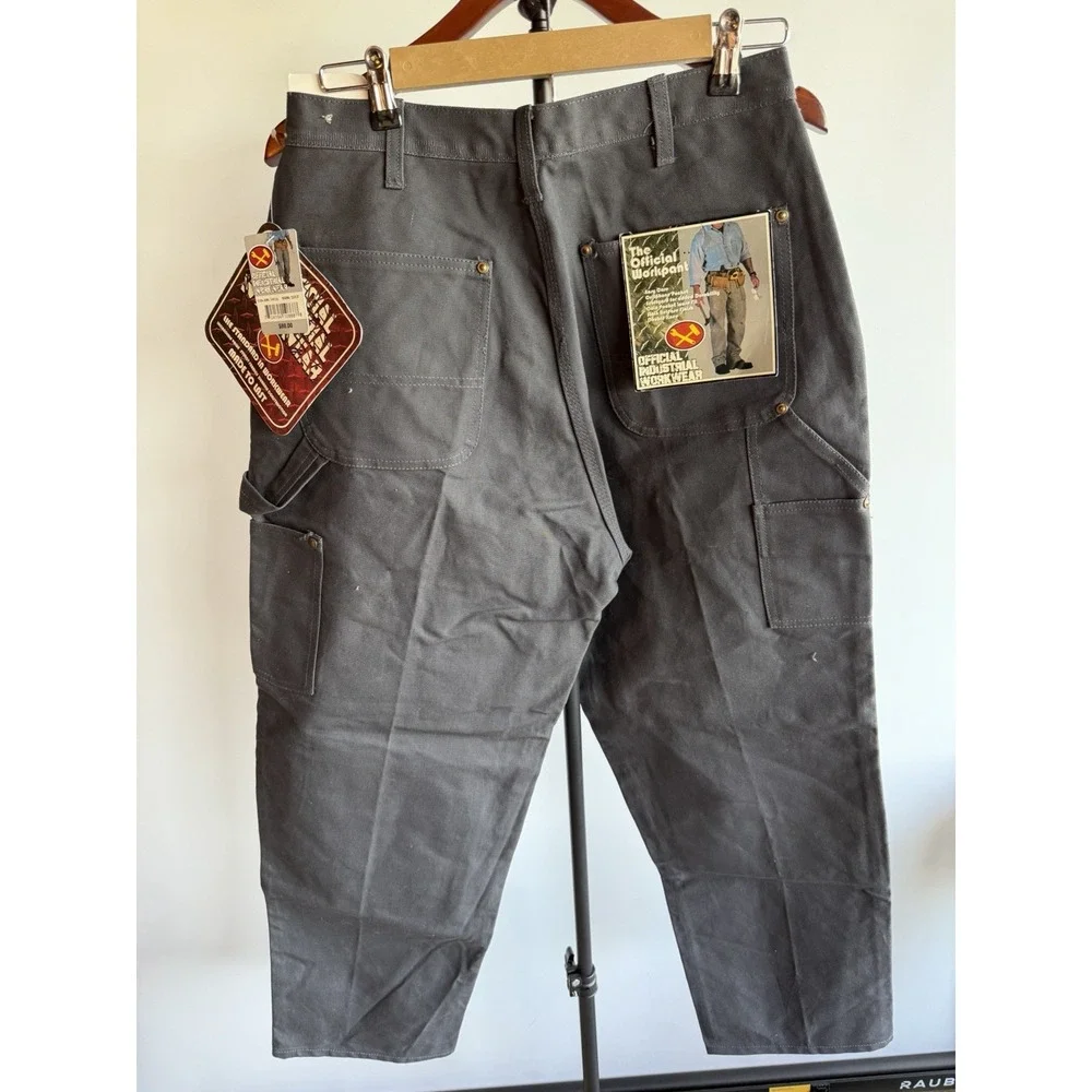 NWT OFFICIAL INDUSTRIAL WORKWEAR Double Knee Pants Size 32/30 Carhartt